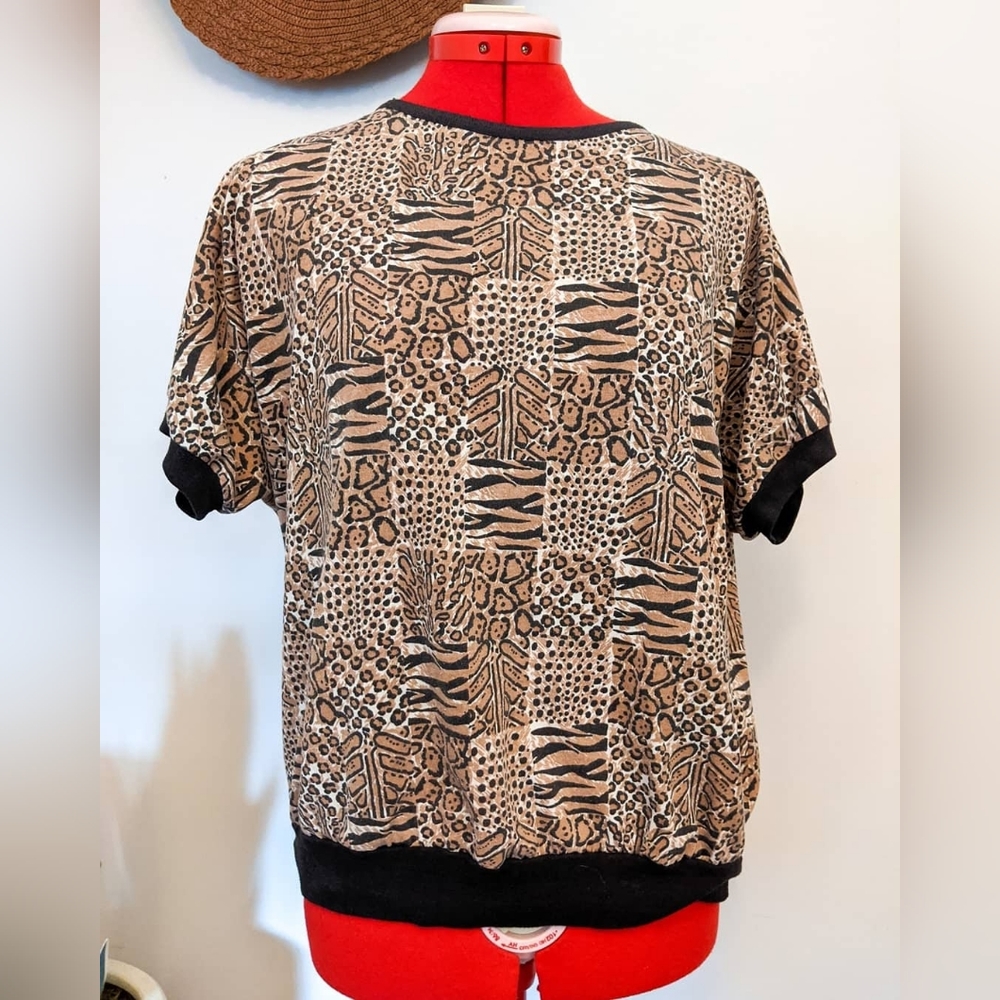 H.E.R Animal Print Tee - Size Medium